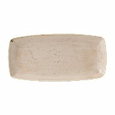 Churchill China, Oblong Plate, 11 3/4" x 6", Nutmeg Cream, Stonecast