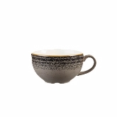 Churchill China, Cappuccino Cup, 8 oz, Charcoal Black, Studio Prints Homespun