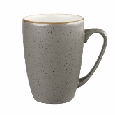 Churchill China, Mug, 12 oz, Peppercorn Grey, Stonecast