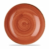 Churchill China, Coupe Bowl, 84.50 oz, Spiced Orange, Stonecast