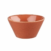 Churchill China, Zest Bowl, 12 oz, Spiced Orange, Stonecast