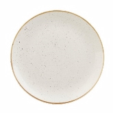 Churchill China, Coupe Plate, 12 3/4" dia., Barley White, Stonecast