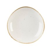 Churchill China, Organic Bowl, 38 oz, Barley White, Stonecast