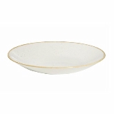 Churchill China, Deep Coupe Plate, 11" dia., Barley White, Stonecast