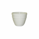 Churchill China, Ripple Dipper Pot, Bit on the Side, White, 4 oz