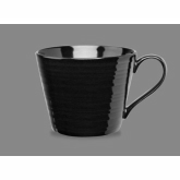 Churchill China, Mug, Black, 12 oz, Rustics Snug Beverage