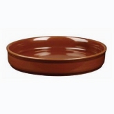 Churchill China, Shallow Mezze Dish, Rustics Simmer, 19.40 oz, Terracotta