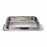 Arcata, Water Pan for Rectangular Chafer 075571, 24 1/2" x 16 1/8" x 4 3/8", S/S