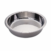 Arcata, Food Pan for Round Chafer 075591, 15 3/8" x 3 1/2", S/S