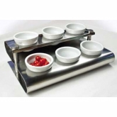 G.E.T., Condiment Stand, "S" Shaped, 15 1/4" x 10" x 4 1/2"