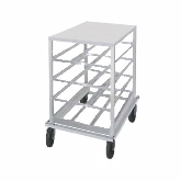Advance Tabco, Mobile Can Rack, Aluminum Top, 32.63" x 24.75" x 35.13"