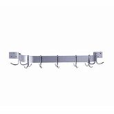 Advance Tabco, Pot Rack, Wall-Mounted, Single Bar Design, 36" Long, S/S