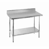 Advance Tabco, Work Table, 24" Wide Top, 96" Long