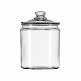 Anchor Hocking, Storage Jar, .50 gallon, Heritage Hill, w/Cover