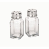 Anchor Hocking Salt & Pepper Shaker, 2 oz, Square Bottom