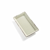 American Metalcraft, Rectangular Platter, 14 1/4" x 7 1/2", Antique, White, Melamine