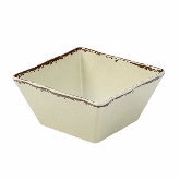 American Metalcraft, Square Serving Bowl, 58 oz, Antique White, Melamine