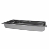 American Metalcraft, Chafer Food Pan, Rectangular, 8 qt