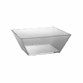 American Metalcraft, Square Bowl, Rain, Styrene, 12" x 12" x 4 1/2", 228 oz