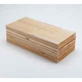 American Metalcraft, Cedar Wood Planks, for Cooking Over Open Flames, 11 7/8" x 5 1/2" x 1/4"