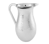 American Metalcraft Water Pitcher, 64 oz, S/S, Hammered Finish