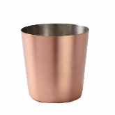 American Metalcraft, French Fry Cup, 14 oz, Satin Copper