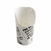 American Metalcraft, Paper Fry Cup, 6 oz, Printed, 2 7/8" dia. x 5 1/4" H, 1000 per Pack