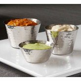 American Metalcraft, Hammered Sauce Cup / Ramekin, 1 1/2 oz, S/S