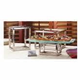 American Metalcraft, Frame Riser Set, Includes 3 Sizes, Hammered, S/S