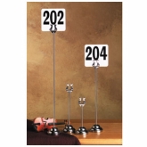 American Metalcraft, Number Stand, S/S Rod, 12"