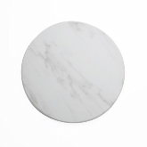 American Metalcraft, Round Serving Board, 17 1/4" dia., White Marble, Melamine