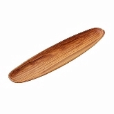 American Metalcraft, Oblong Wood Serving Board, 23 5/8" x 5 7/8" x 1 1/4", Olive Wood