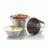 American Metalcraft, Ribbed Sauce Cup / Ramekin, 1 1/2 oz, S/S