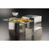 American Metalcraft Riser Set, Satin Finish