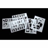 American Metalcraft Securit Stencil Set