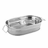 American Metalcraft, Oval Tub, S/S, Mirrored Finish, 24 oz