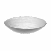 American Metalcraft, Translucence Bowl, White Swirl, Resin,  169 oz