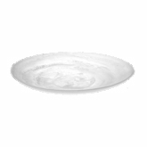 American Metalcraft, Translucence Platter, White Swirl, Resin,  15 7/8" x 2 1/8"