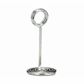 American Metalcraft, Swirl Base Number Stand, 12", Chrome
