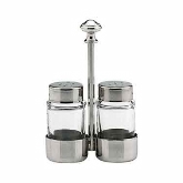 Bauscher, Cruet Stand, 5 9/16" H, 18/10 S/S, Excellent by Hepp