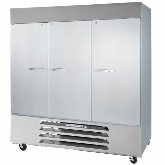 Beverage-Air, Refrigerator, Reach-In, Bottom-Mounted, 9 Shelves, 72 cu ft