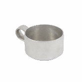 Bon Chef, Soup Cup, 10 oz, Aluminum w/Pewter-Glo