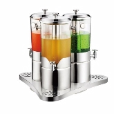 Bon Chef, Triple Juice Dispenser, 2 gallon each, S/S