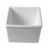 Bugambilia 186 oz Cast Aluminum Square Salad Bar Bowl, Black