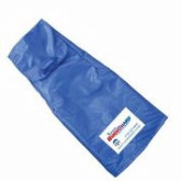 Tucker Safety, BurnGuard Protective Sleeve w/Hand Guard, Nomex, Blue, 16"