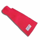 Tucker Safety, BurnGuard Poly-Cotton Protective Sleeve w/Hand Guard, Red , 16"