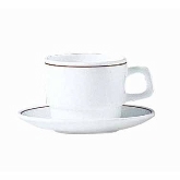 Arcoroc Restaurant White 5 7/8" dia. Saucer by Arc Cardinal