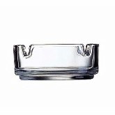 Arcoroc 3 1/4" dia. Stackable Glass Ashtray by Arc Cardinal