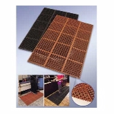 Cactus Mat, Tuffdeck Anti-Fatigue/Slip Mat, Black, 3' x5'