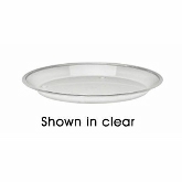 CAL-MIL, Turn N Serve Shallow Tray, 12" dia., Clear